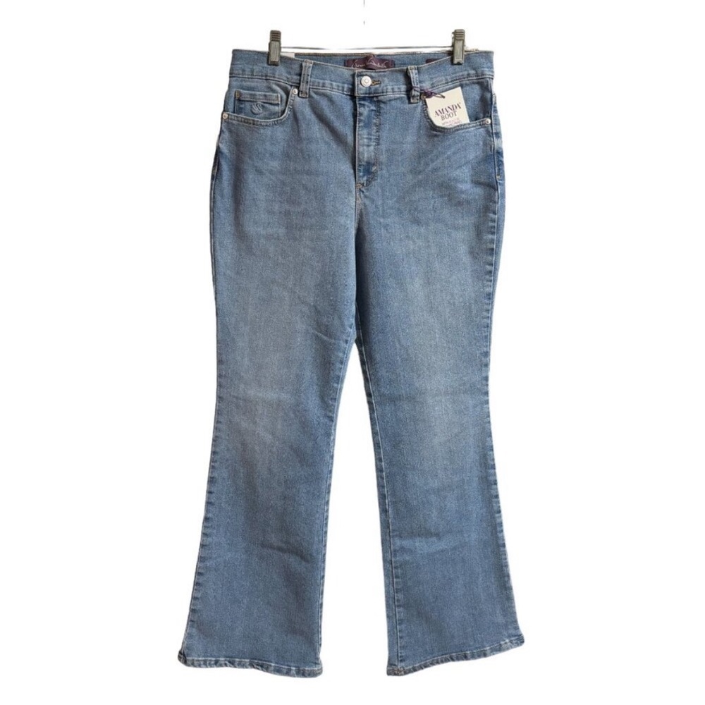 NWT! Women's Gloria Vanderbilt Classic Rise Amanda Bootcut Jeans Size 10 - Picture 5 of 13